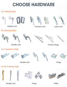 PHI certificados arriba colgado y abatible ventana de vidrio Concha UPVC de inclinación y vuelta a <span class=keywords><strong>la</strong></span> ventana - Product Image 5