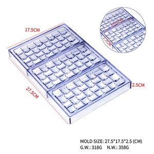 16 Styles ODM Customization New Trendy 3 in 1 <b>Chocolate</b> <b>Mold</b> Polycarbonate <b>Chocolate</b> <b>Bar</b> Mousse <b>Mold</b> - Product Image 4