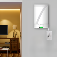 Soporte de Pared Metálico Bangcheer y Soporte Colgante para TP-Link Deco BE75/BE85/BE95 con Organizador de Cables y Amplificador de Wi-Fi