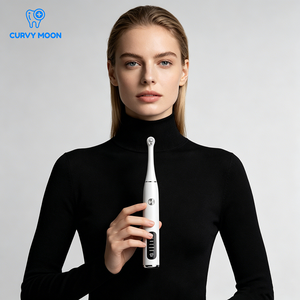 CURVY <span class=keywords><strong>MOON</strong></span> Kit de Pulido Dental Eléctrico de Alta Calidad con 5 Modos, Máquina de Pulido Dental para Uso Doméstico, Pulidor de Dientes - Product Image 1
