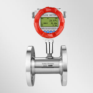 Turbine Debietmeter Water Vloeistofstroom Sensor Diesel Benzine <span class=keywords><strong>Alcohol</strong></span> Methanol Roestvrij Staal Elektronisch Digitaal Display - Product Image 2
