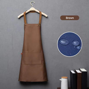 Barato profesional personalizado Restaurante <span class=keywords><strong>Camarero</strong></span> y camarera jardín cocina Pizza poliéster Chef delantales - Product Image 4