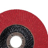Vente chaude OEM 125 mm (5 pouces) 10 mm d'épaisseur Disque à lamelles abrasif en céramique de haute qualité pour le polissage des métaux