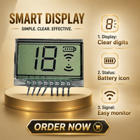 Pantalla LED de 7 Segmentos de 0.56 Pulgadas y 4 Dígitos, Tubo Digital Serial de 7 Segmentos