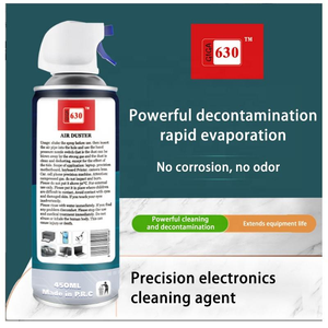 Aérosol de <span class=keywords><strong>nettoyage</strong></span> à air comprimé 450 ml pour objectifs d'appareil photo, claviers, ordinateurs portables et équipements électroniques - Product Image 5