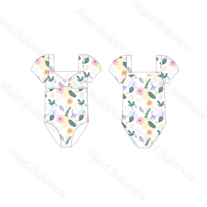 맞춤형 어린이 수영복 친환경 어린이 수영복 도매 아기 비키니 세트 어린 소녀를위한 맞춤형 수영복 - Product Image 5