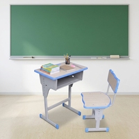 Nouveau Type de meubles de classe d'école en métal-Chaise de table de banc de laboratoire pour usage multiple dans la salle