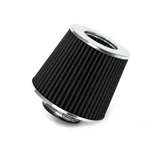 Universal Vehicle Modified High Flow Cone Air Intake Filter Induction Sports Car Cone Air Filter