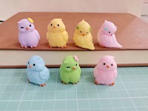Set di 100 Ornamenti Miniatura di Uccelli in Resina, Decorazioni Carine per Giardino, Prato, Scrivania, Tavolo, Casa, Ufficio, Micro Scene - Product Image 4