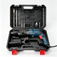 Marteau perforateur rotatif électrique de 26 mm, 1800 W, de qualité industrielle, haute puissance, léger, pour la démolition du béton