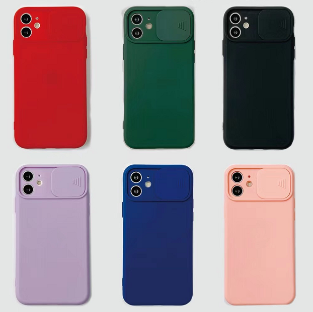 Factory Price Creative Camera Shield for iPhone 12 Pro Max case with Camera Cover Phone case Covering case Camera Protector
