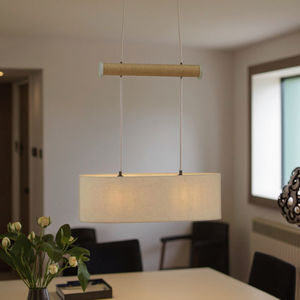 बड़े हल्के लकड़ी के नेतृत्व वाले प्रकाश रेस्तरां के लिए होटल कला डेको पेंडेंट लाइट लिविंग रूम लिविंग रूम के लिए लिविंग रूम - Product Image 4