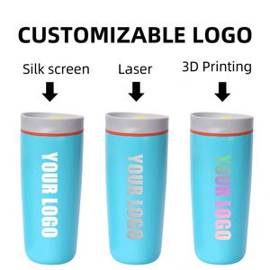 Vaso de Café Reutilizable con Logotipo Personalizado, 12oz/20oz, Libre de BPA, para Café Frío o Caliente, Taza de Viaje con Tapa Deslizante, Vaso Térmico de Acero Inoxidable - Product Image 5