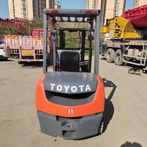 Toyota 8F 3T Chariot élévateur d'occasion Chariot élévateur de terrain Diesel hydraulique utilisé en entrepôt Machines de terrassement respectueuses de l'environnement - Product Image 6