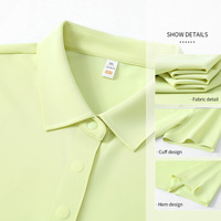 Vêtements pour femmes avec logo personnalisé, costume de golf tendance, ensemble de polo de golf, impression sérigraphique