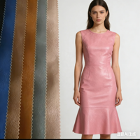 Tissu en cuir synthétique PU écologique avec support en viscose, gaufré, résistant à l'abrasion, pour matelas et textile de maison
