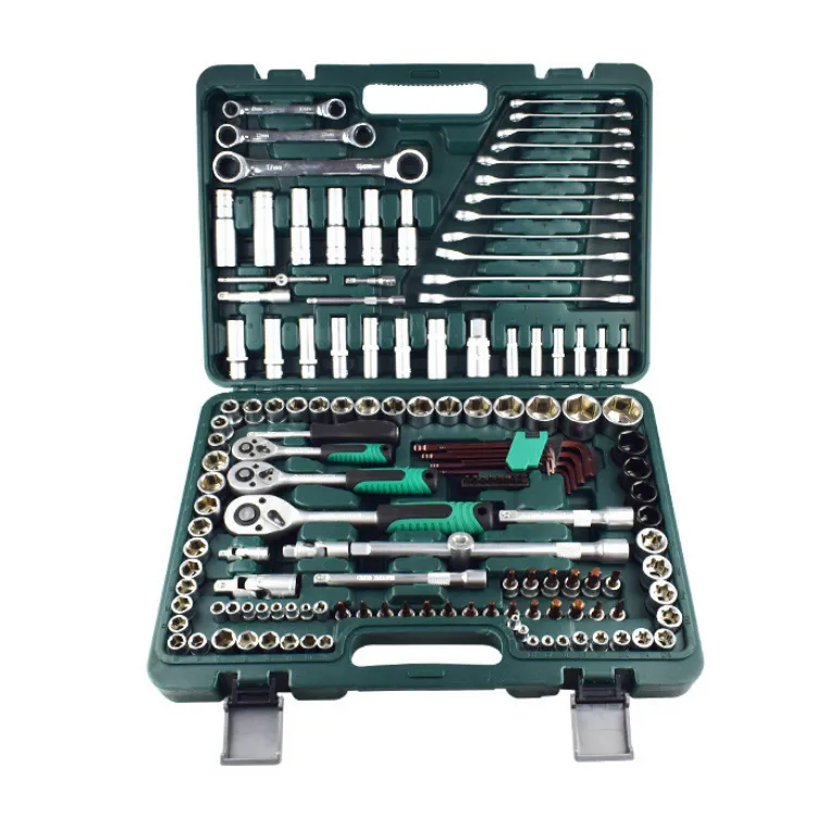 Hardware toolbox machine tool kit set sleeve quick wrench auto repair