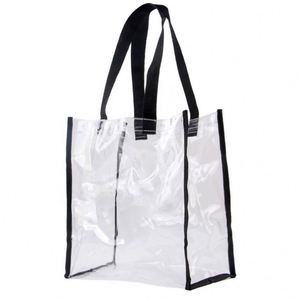High Quality Custom Clear PVC Tote Bag Waterproof Transparent Business & Promotional <b>Gift</b> - Product Image 1