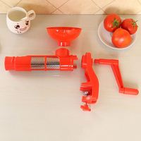 Nieuwe Top Fabrikant Beste Prijs Handmatige Tomatenpers van Plastic voor Thuisgebruik