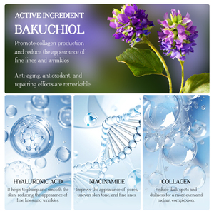 Crema Facial Antienvejecimiento con Bakuchiol Orgánico, Colágeno, Retinol y Niacinamida de Marca Privada, Producto para el Cuidado de la Piel, Cosmética Coreana - Product Image 4