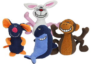 Personalizzazione personalizzata vendita calda all'ingrosso giocattoli per animali domestici scimmia coniglio topo cucciolo di squalo masticare giocattoli interattivi - Product Image 2