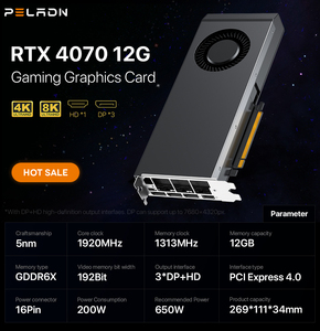 Tarjeta de Video Geforce RTX 4070 4070s 4070ti de 12GB, Ti Super de 16GB GDDR6X, 16 Pines, Edición Expert Graphics Founders, Rtx 4070 16g, Rtx 4070 - Product Image 2