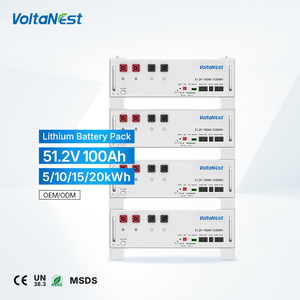 VoltaNest 51.2V 314Ah 16kWh LFP แบตเตอรี่ลิเธียมสำหรับเก็บพลังงานแสงอาทิตย์แบบเสียบปลั๊กใช้งานได้ทันที สำหรับที่อยู่อาศัย แบบเรียงซ้อน - Product Image 1