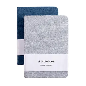 Stof Dagboek Gepersonaliseerde Notebook Custom Hardcover Gevoerd Journal