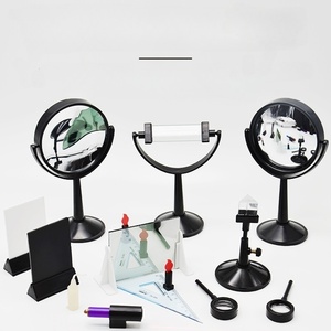 Feuille de lentille concave convexe verre optique prisme <span class=keywords><strong>triangulaire</strong></span> miroir convexe grand petit trou imagerie <span class=keywords><strong>avion</strong></span> miroir jouets éducatifs - Product Image 5