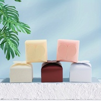Offre Spéciale boîtes d'emballage de bonbons de mariage de cadeau de forme de coeur de carton coloré de la Saint-Valentin