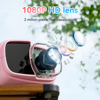 Microscopio Digital Portátil para Niños, Pantalla IPS de 2.4 Pulgadas, 1080P HD, Kit de Microscopio y Telescopio 2 en 1, Juguete de Descubrimiento Científico Montessori