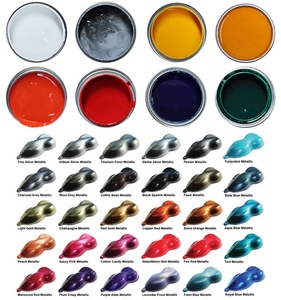 Fábrica de pintura de automóviles de China, precio competitivo, varios colores, 2K, laca automotriz, capa transparente, <span class=keywords><strong>barniz</strong></span> automotriz de alto brillo y alto sólido - Product Image 3