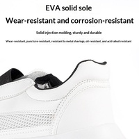 Chaussures en maille EVA, style unisexe, sportives, respirantes, confortables, baskets à enfiler, couleur unie, polyvalentes pour toutes les occasions