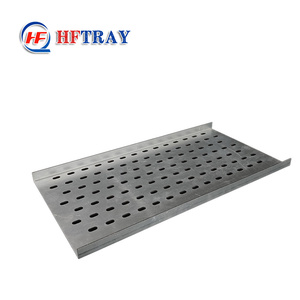 Canaux de câblage ventilés en acier galvanisé HDG anti-rouille perforés pour extérieur, 50 mm, charge maximale 216 kg, pour la pose de câbles - Product Image 3