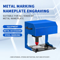Dokunmatik Elektrikli İşaretleme Makinesi Metal Tabela Hava basınçlı işaretleme makinesi Plaka Numarası/Logo Deseni Boyama Oyma