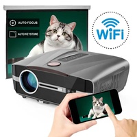 Projecteur LCD 4K 18500 Lumens Android 9 pour USB LAN Portable, Fabricant Direct, pour Importateurs et Vente en Gros