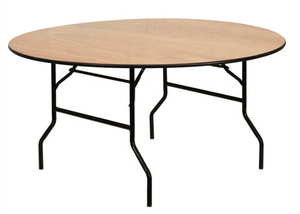 <span class=keywords><strong>Table</strong></span> <span class=keywords><strong>pliante</strong></span> en bois contreplaqué de forme <span class=keywords><strong>demi</strong></span>-<span class=keywords><strong>lune</strong></span> serpentine pour banquet de mariage en plein air, fête, 72 pouces, 60 pouces, pour 10 à 12 personnes, Séoul, Corée - Product Image 3