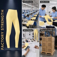 Leggings pour femmes à taille haute avec logo personnalisé, en spandex/nylon, couture plate 4 aiguilles 6 fils, séchage rapide, respirant, pour le yoga