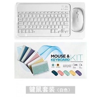 Kit Clavier et Souris Sans Fil Macaron Pastel Personnalisable avec Rétroéclairage RGB, Étanche, Anti-Chute, Touches Multimédias - Expédition Rapide Mondiale