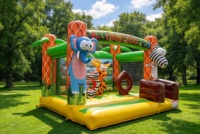 Lilytoys - Petit château gonflable pour animaux - Aire de jeux de bonne qualité - Château gonflable pour enfants à vendre