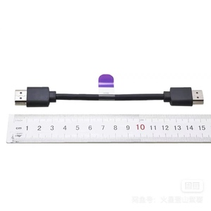Xput Cáp HDMI đen 10cm 15cm 20cm 30cm 50cm 100cm ngắn siêu mỏng mạ Vàng 4K 2.0V 1080P HDMI nam sang nam - Product Image 5