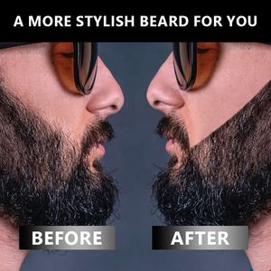 Outil professionnel de modelage et de coiffage de la <span class=keywords><strong>barbe</strong></span>, brosse à <span class=keywords><strong>barbe</strong></span> pour homme imperméable et durable, kit de toilettage, stylo de remplissage de <span class=keywords><strong>barbe</strong></span> noir et brun - Product Image 3