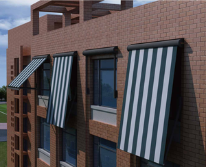 Tendine <span class=keywords><strong>per</strong></span> <span class=keywords><strong>finestre</strong></span> automatiche in alluminio <span class=keywords><strong>per</strong></span> esterni con braccio <span class=keywords><strong>a</strong></span> goccia eleganti <span class=keywords><strong>tende</strong></span> da sole - Product Image 2