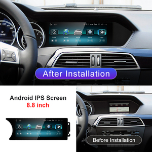 2025New Qualcomm6225 Snapdragon680 Andorid14 Reproductores multimedia para coche para Mercedes Benz Clase C W204 CarPlay AUTO <span class=keywords><strong>Video</strong></span> GPS Navi - Product Image 2