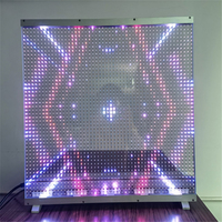 Écran en verre transparent de qualité supérieure, écran LED transparent, verre LED ultra fin transparent