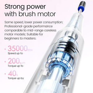 LUGX LG602s <span class=keywords><strong>Lime</strong></span> à ongles électrique professionnelle LED colorée, machine à ongles, perceuse à ongles - Product Image 4