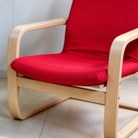 Produits les plus vendus sur Alibaba, fauteuil en bois courbé à une seule place, nouveau design, chaise de détente pour la maison, la chambre, le bureau, le salon