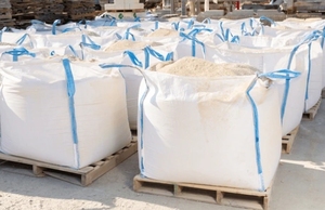 Industry-Friendly Conductive Jumbo Tonnage FIBC Bulk <b>Bag</b> Open-Top Flat-Bottom Woven Plastic with Breathable Spout - Product Image 5