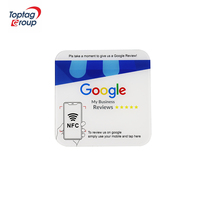 Plaques intelligentes personnalisables en acrylique avec code QR, RFID, NFC pour cartes de membre et affichages interactifs des avis Google
