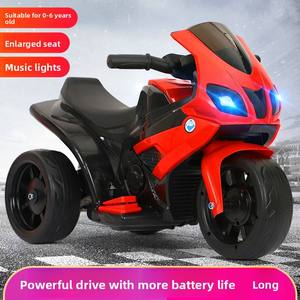 Çocuk üç tekerlekli elektrikli motosiklet kendinden sürüş oyuncak araba pil tarafı-bebekler için erişilebilir sürüş-plastik yapılmış - Product Image 3